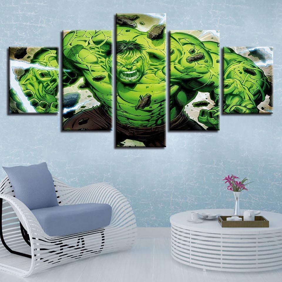 Movie Hulk Marvel Canvas Wall Art