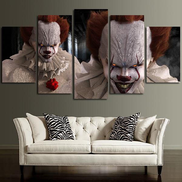 It Background Movie Canvas Wall Art