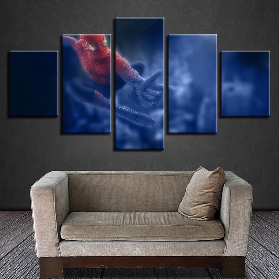 Movie Spider Man Marvel Canvas Wall Art