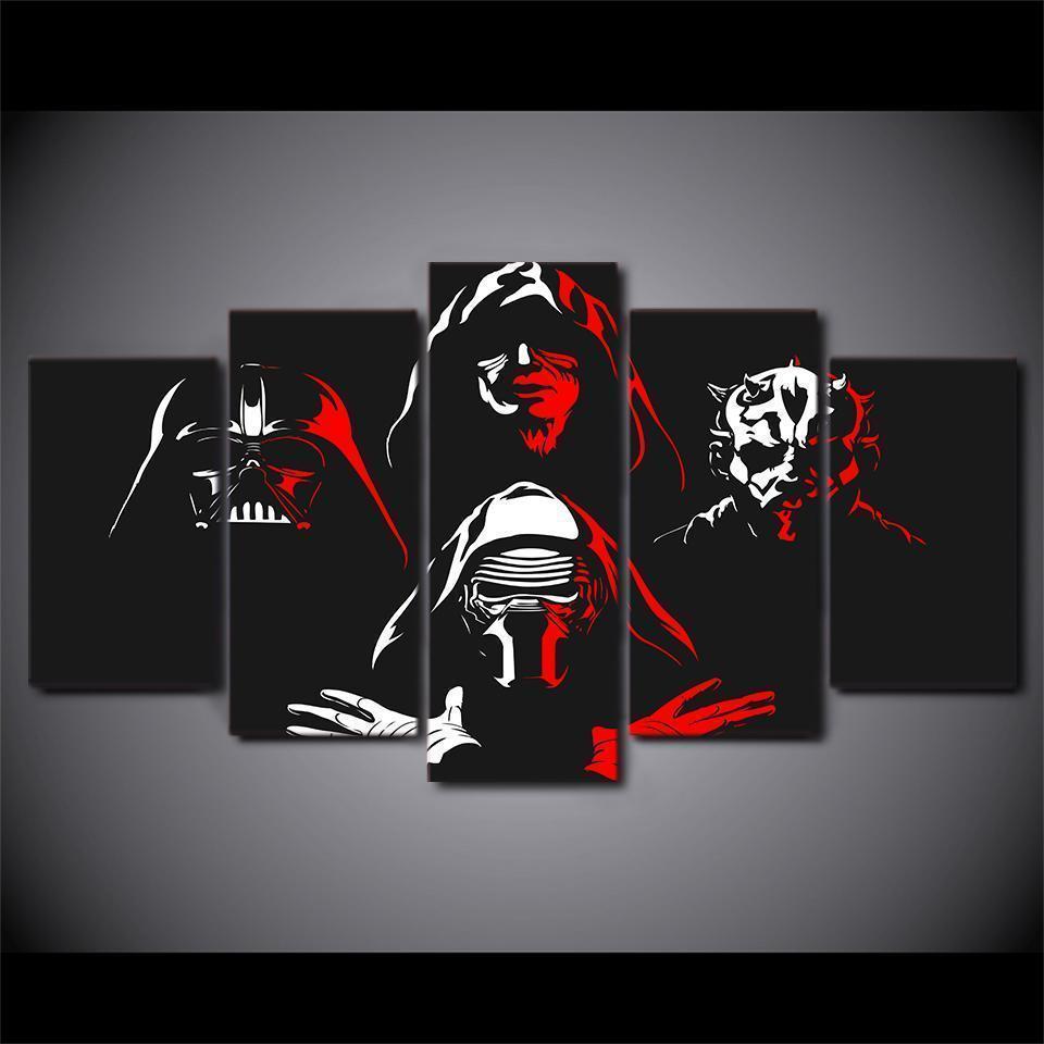 Movie Star Wars Character Movie Canvas Wall Art