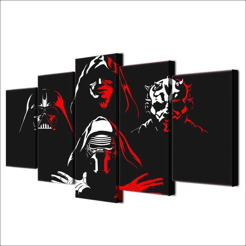 Movie Star Wars Character Movie Canvas Wall Art
