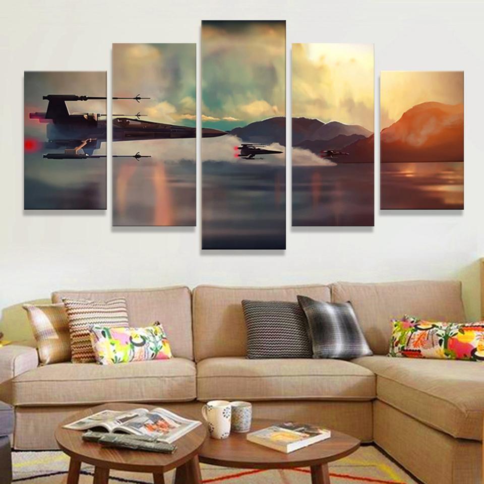 Movie Star Wars Scenario Movie Canvas Wall Art
