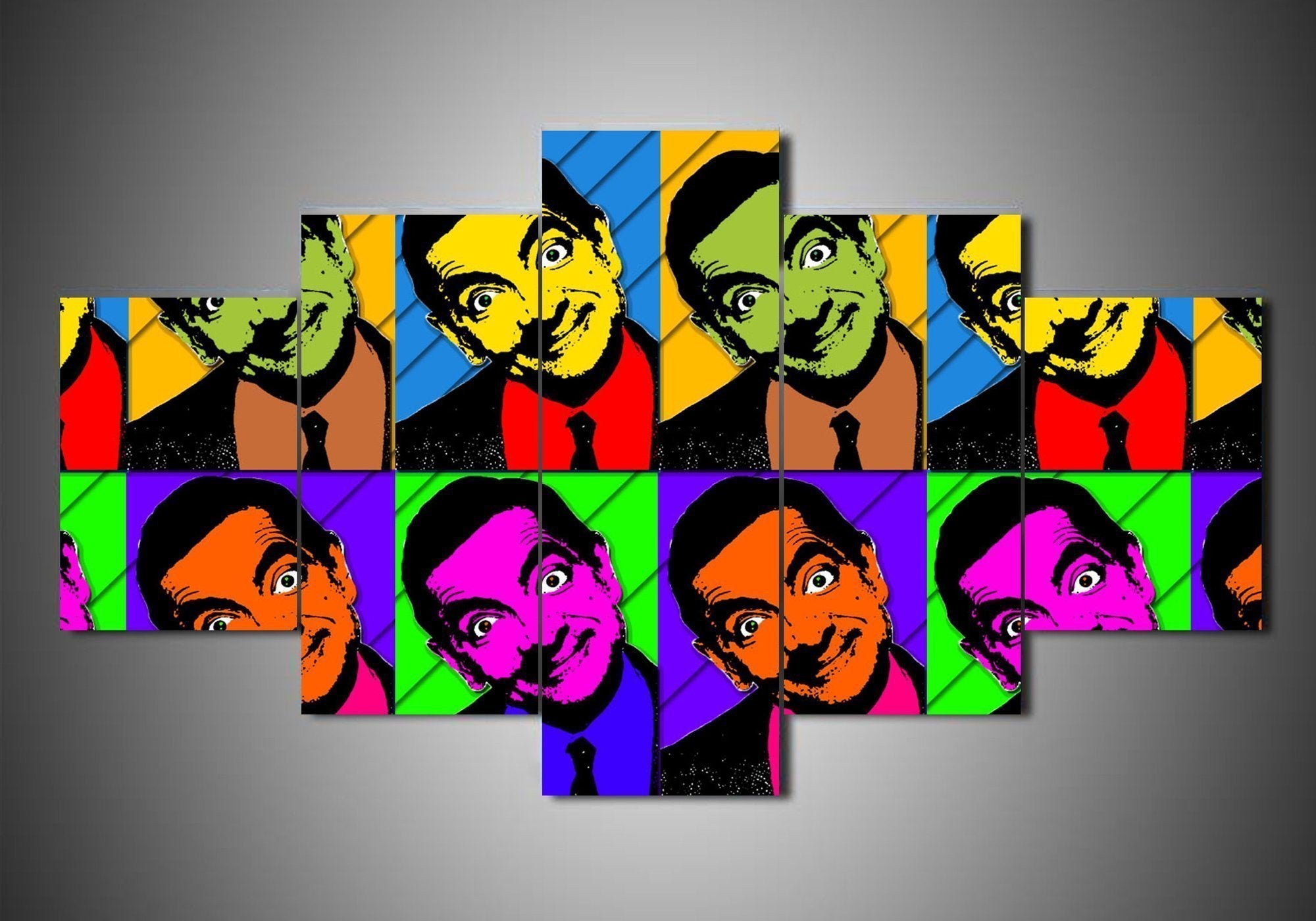 Mr. Bean 2 Celebrity Canvas Wall Art