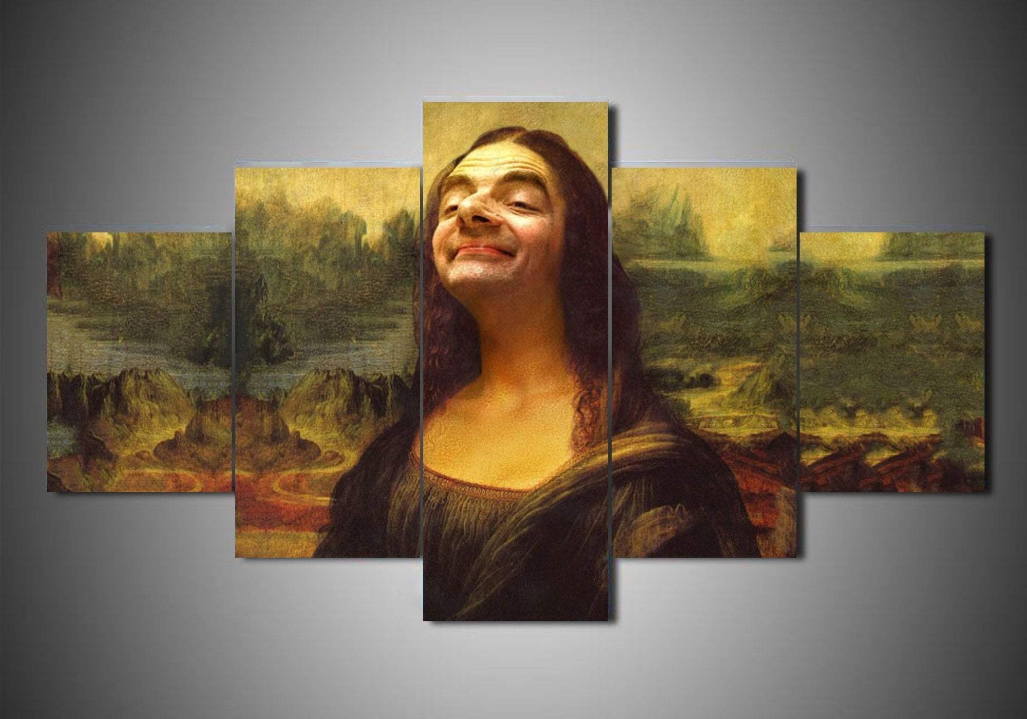 Mr. Bean Celebrity Funny Canvas Wall Art