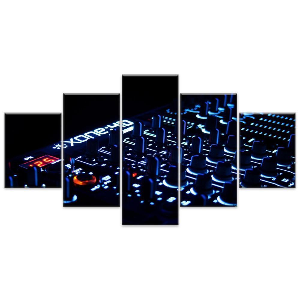 Music Instruments Music Canvas Wall Art
