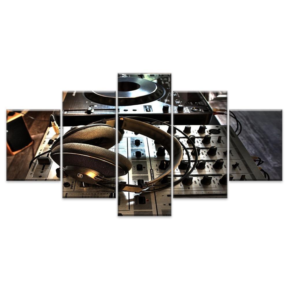 Music Instruments Music Canvas Wall Art