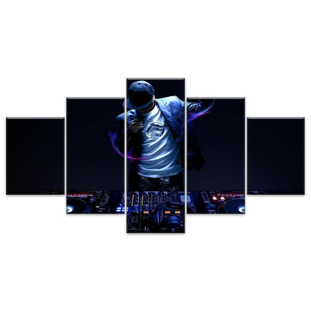 Music Instruments Music Canvas Wall Art