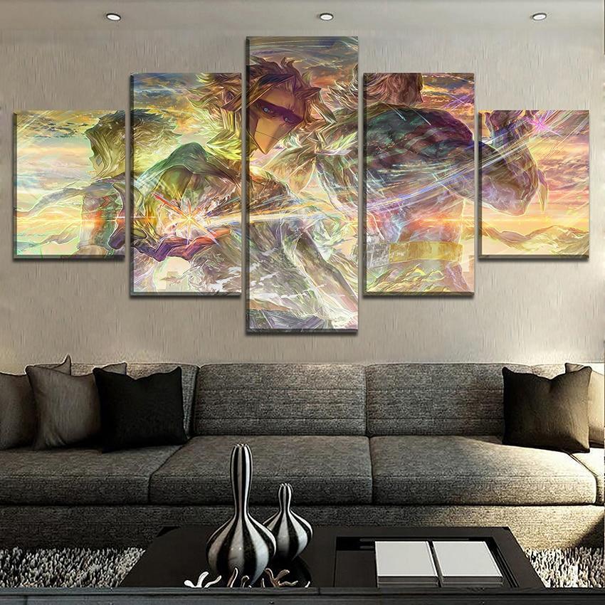 My Hero Academia All Might 1 Anime Canvas Wall Art