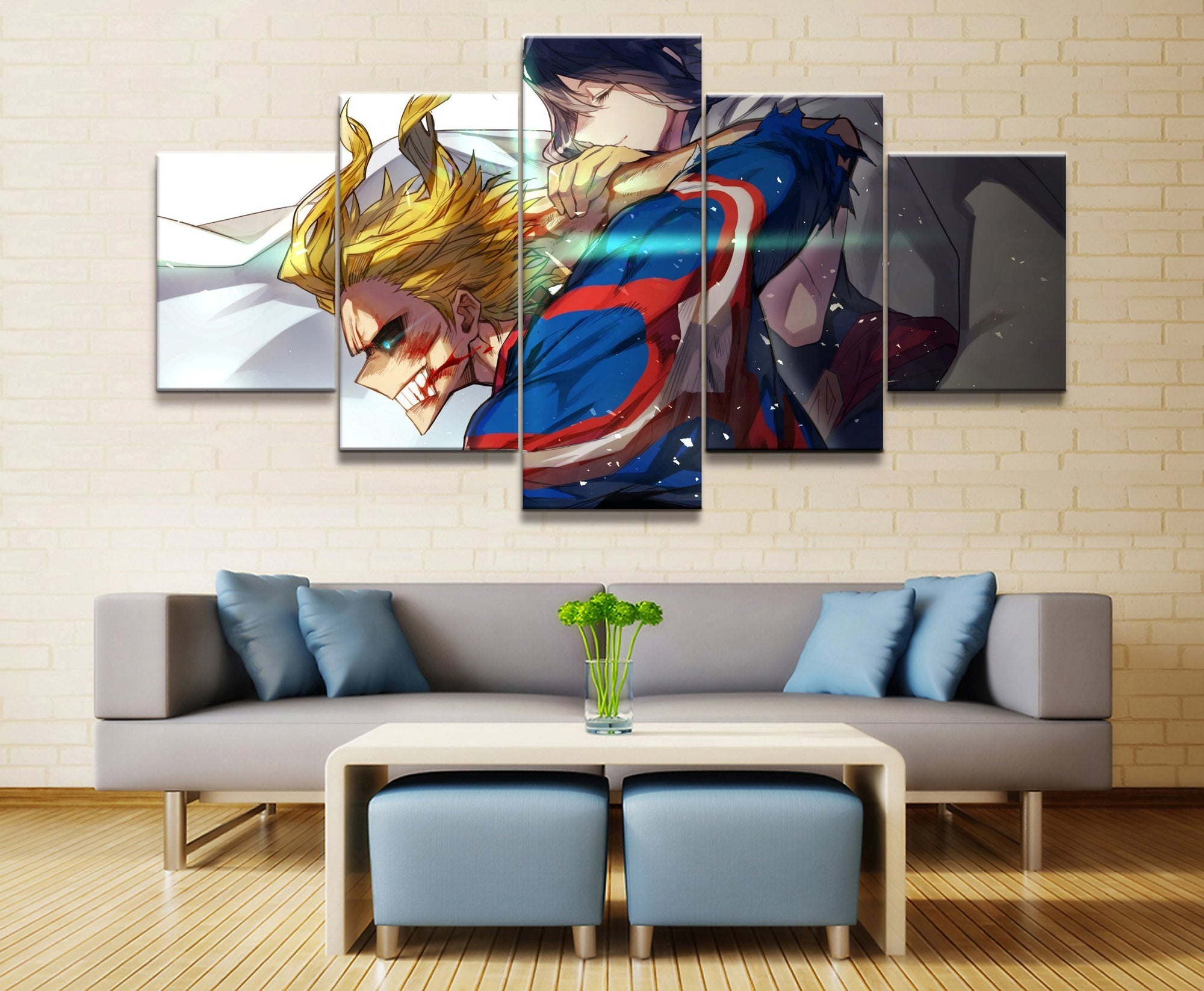 My Hero Academia All Might 2 Anime Canvas Wall Art