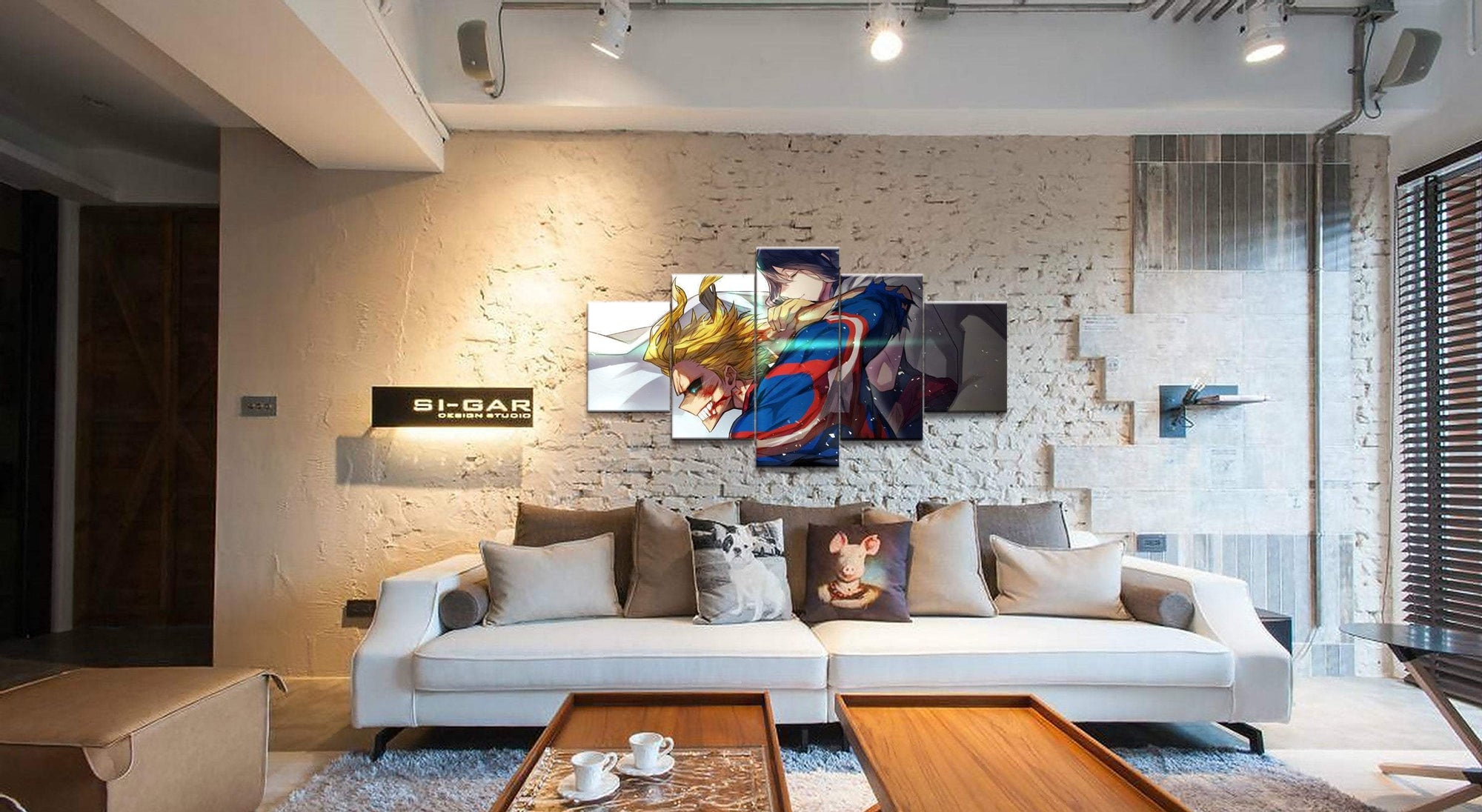 My Hero Academia All Might 2 Anime Canvas Wall Art