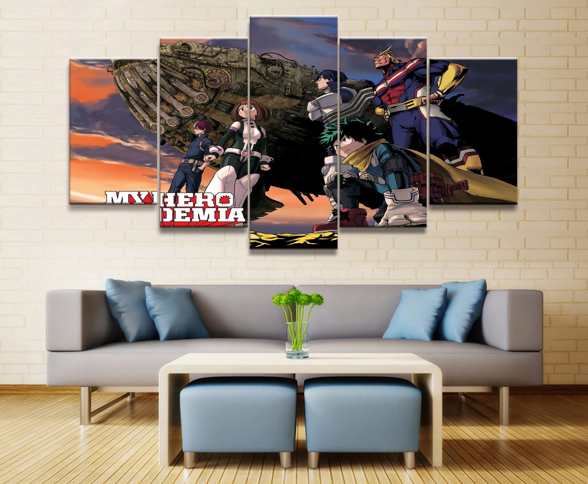 My Hero Academia Characters 2 Anime Canvas Wall Art
