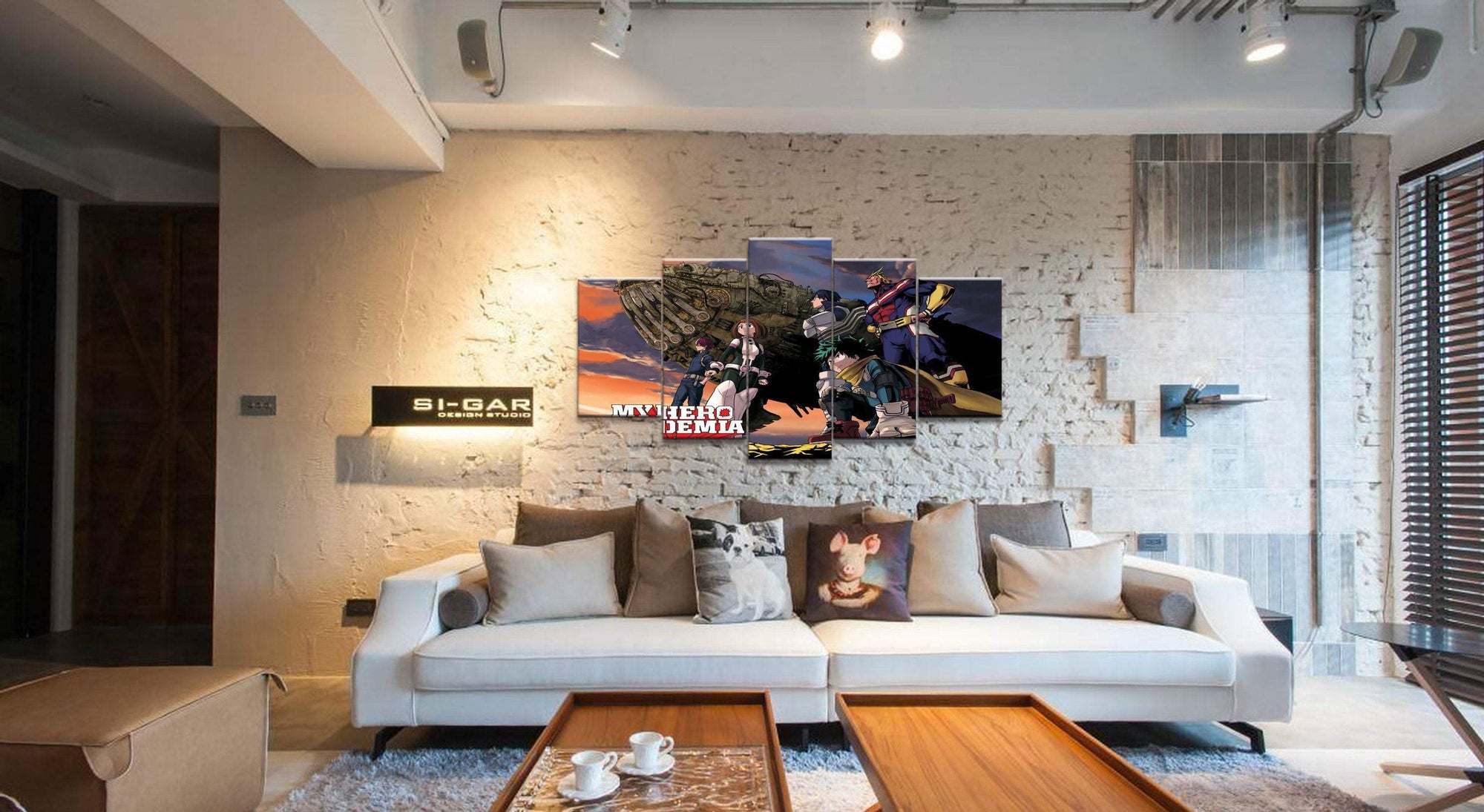 My Hero Academia Characters 2 Anime Canvas Wall Art