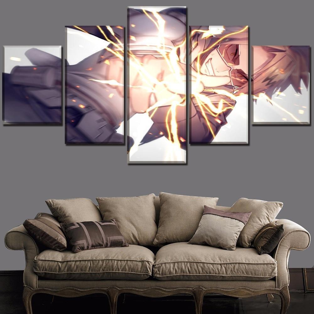 My Hero Academia Denki Kaminari 1 Anime Canvas Wall Art