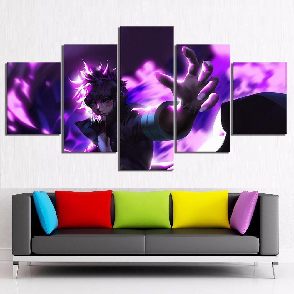 My Hero Academia Dabi Anime Canvas Wall Art