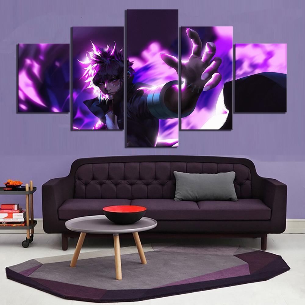 My Hero Academia Dabi Anime Canvas Wall Art