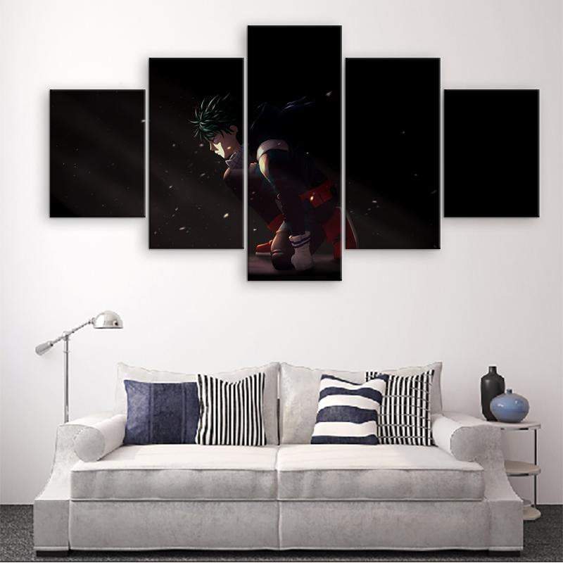 My Hero Academia Izuku Midoriya 8 Anime Canvas Wall Art