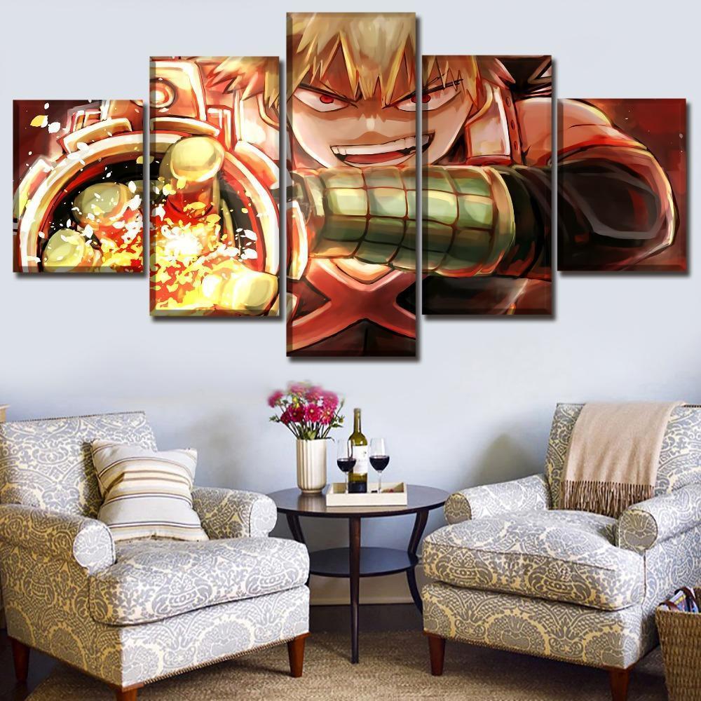 My Hero Academia Katsuki Bakugo 1 Anime Canvas Wall Art