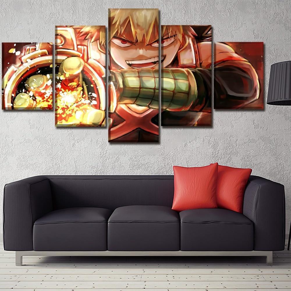 My Hero Academia Katsuki Bakugo 1 Anime Canvas Wall Art