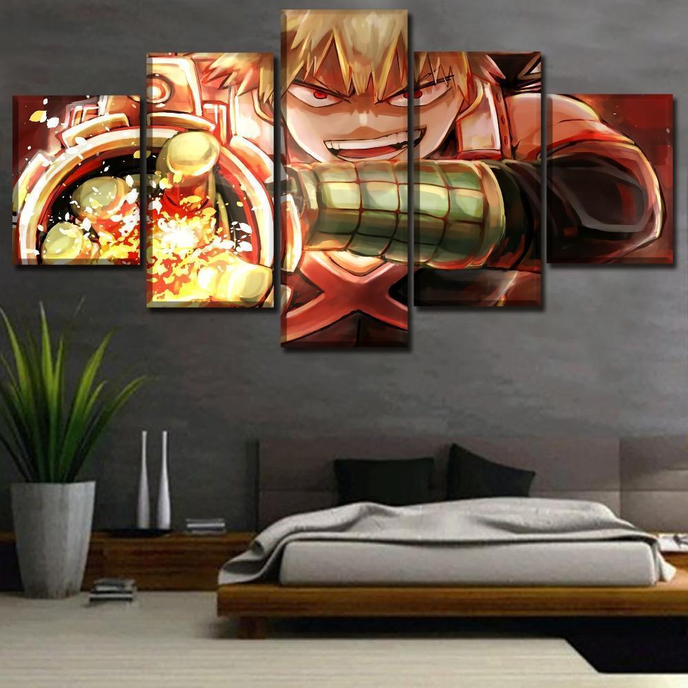 My Hero Academia Katsuki Bakugo 1 Anime Canvas Wall Art