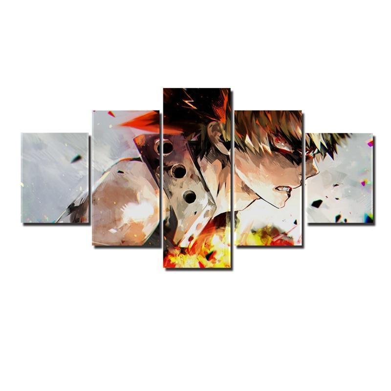 My Hero Academia Katsuki Bakugo 2 Anime Canvas Wall Art