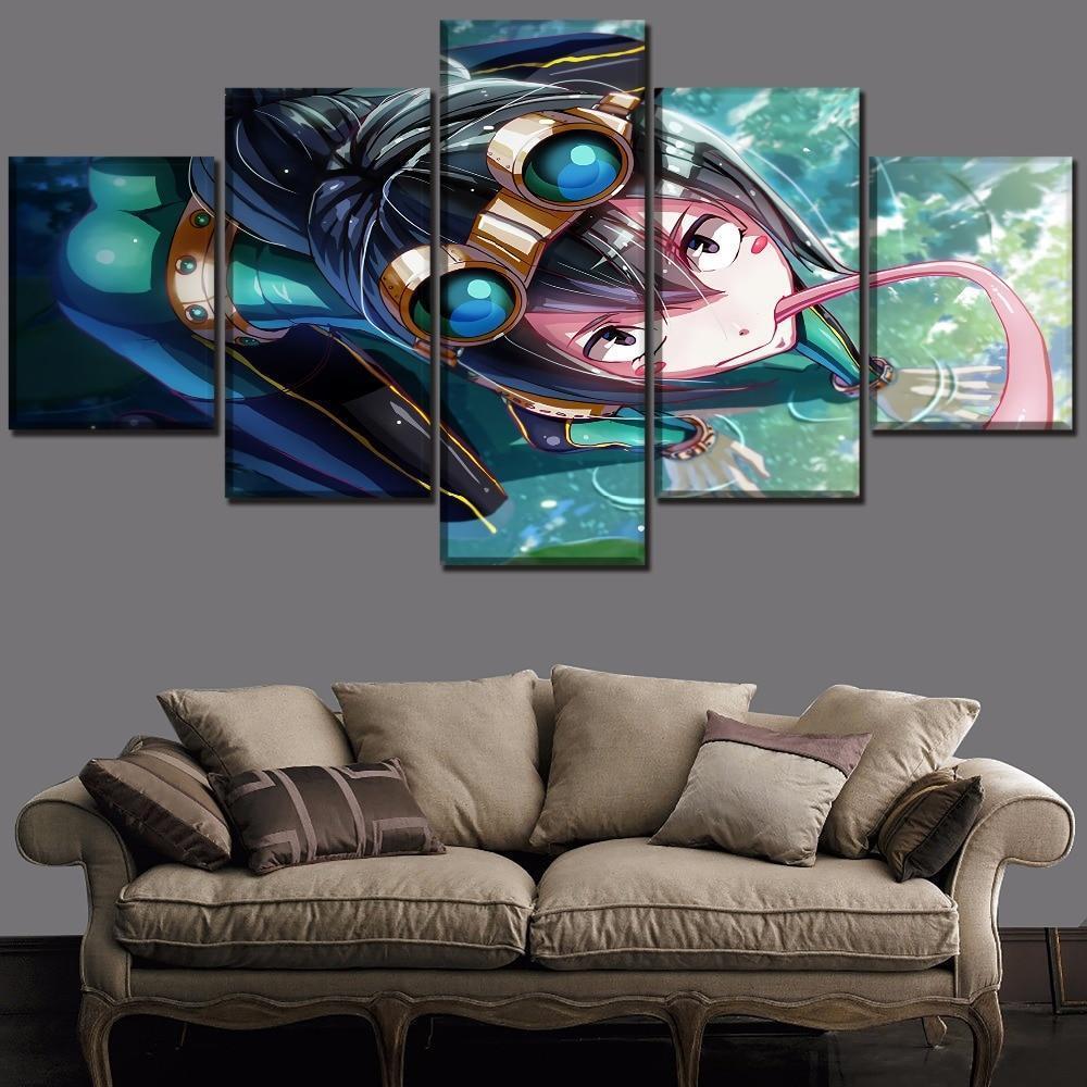 My Hero Academia Tsuyu Asui 1 Anime Canvas Wall Art
