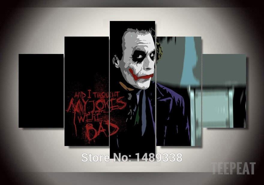 My Jokes Were Bad DC Canvas Wall Art
