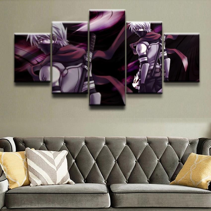 Naruto 3 Anime Canvas Wall Art