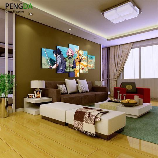 Naruto 9 Anime Canvas Wall Art