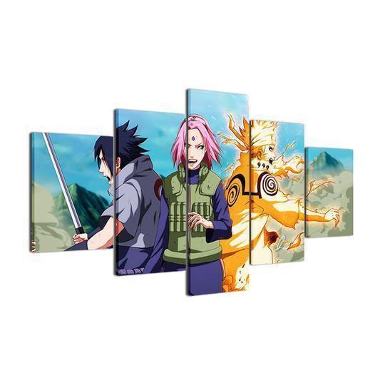 Naruto 9 Anime Canvas Wall Art