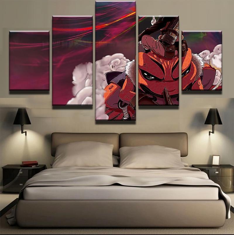 Naruto Animated Cartoon Characters Anime Canvas Wall Art