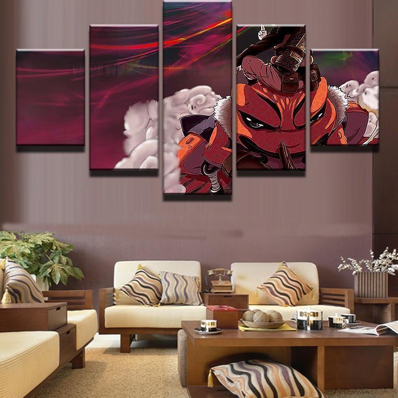 Naruto Animated Cartoon Characters Anime Canvas Wall Art