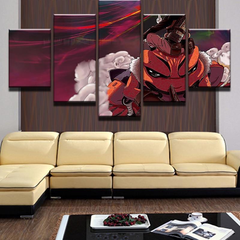 Naruto Animated Cartoon Characters Anime Canvas Wall Art