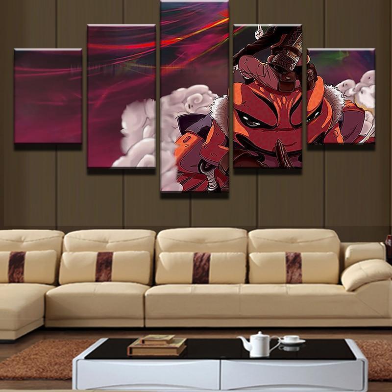 Naruto Animated Cartoon Characters Anime Canvas Wall Art