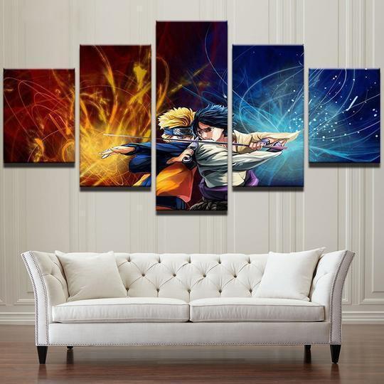 Naruto Cartoon Canvas Wall Art