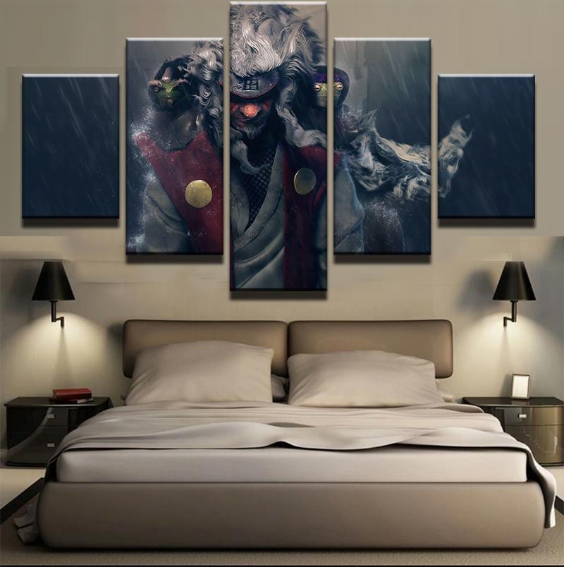 Naruto Cartoon Characters 3 Anime Canvas Wall Art