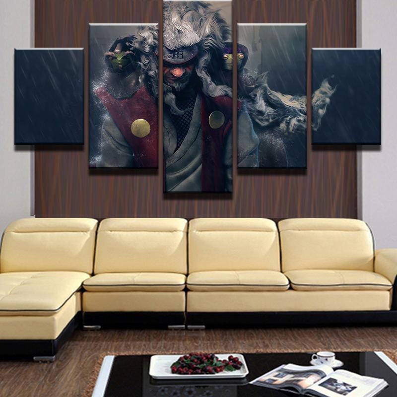Naruto Cartoon Characters 3 Anime Canvas Wall Art