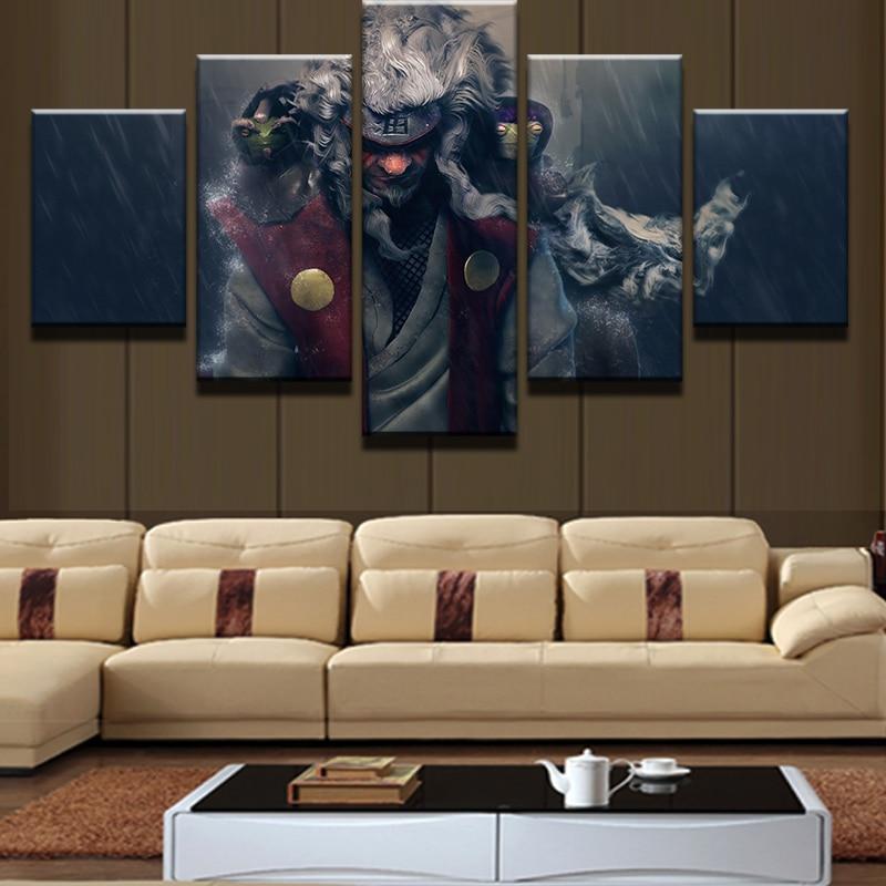 Naruto Cartoon Characters 3 Anime Canvas Wall Art