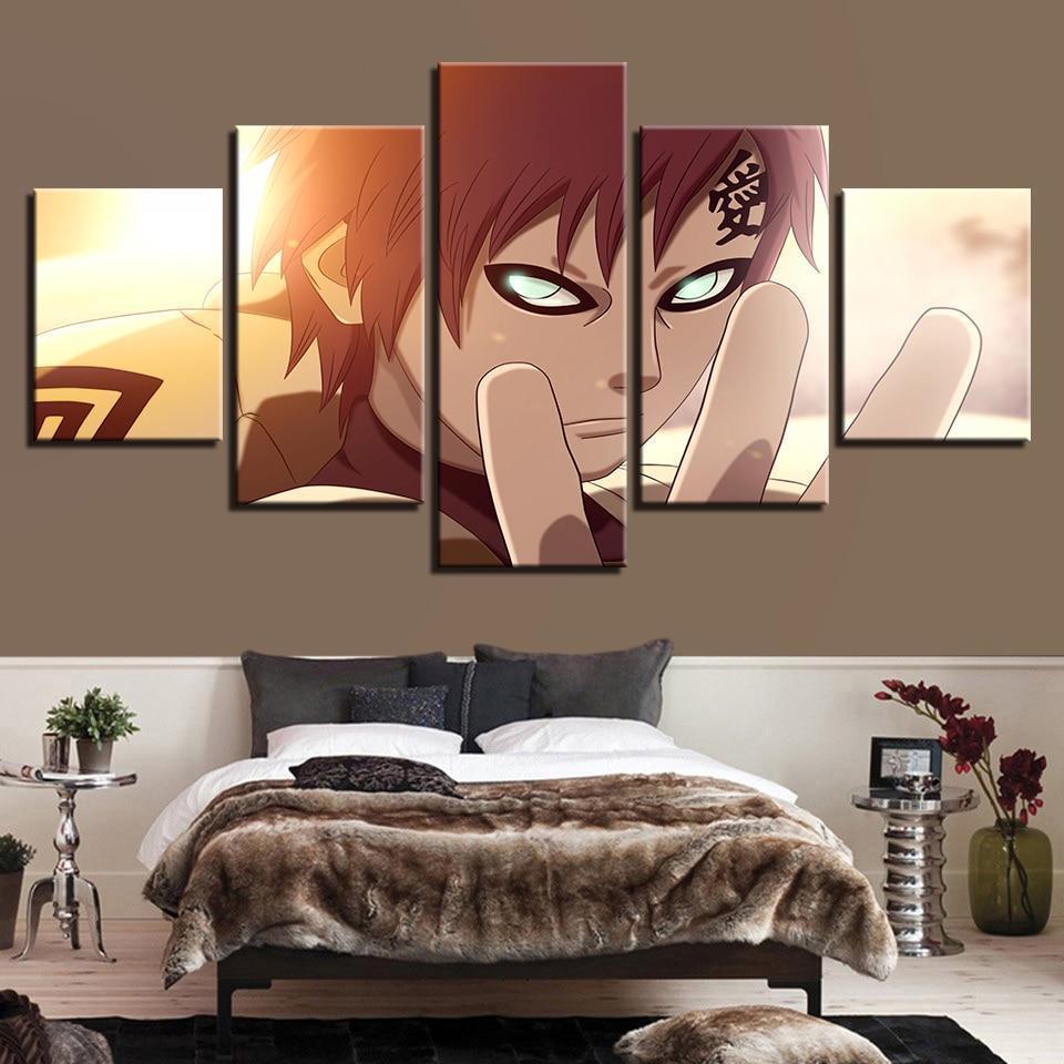 Naruto Character 4 Anime Canvas Wall Art