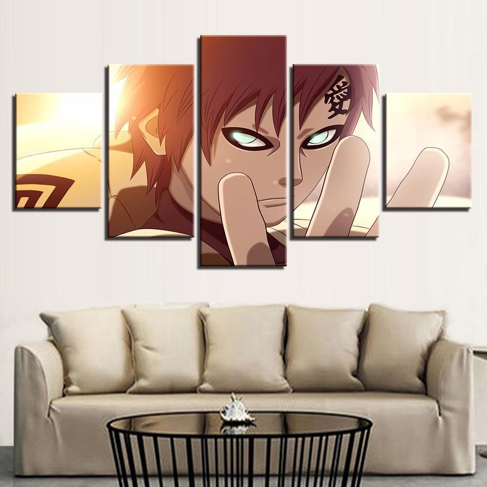 Naruto Character 4 Anime Canvas Wall Art