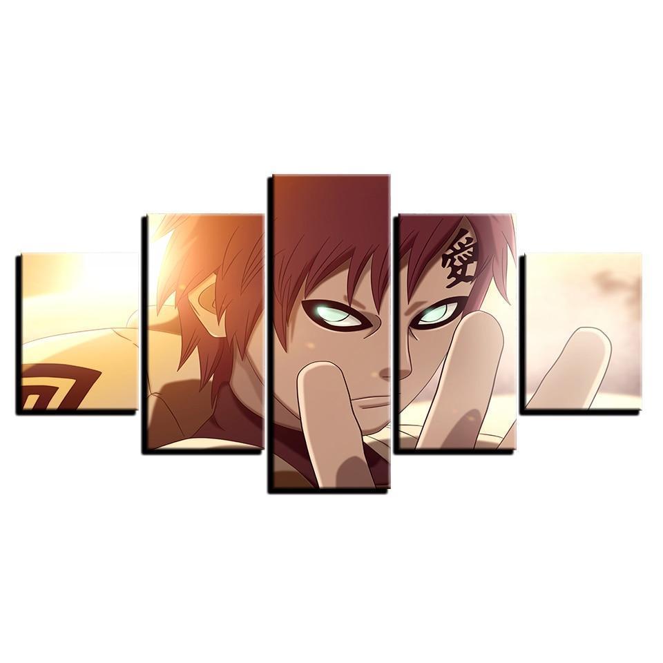 Naruto Character 4 Anime Canvas Wall Art