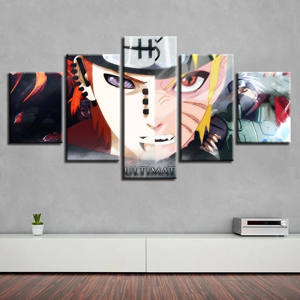 Naruto Character  Anime Canvas Wall Art