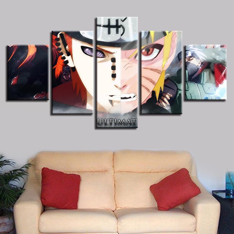 Naruto Character  Anime Canvas Wall Art