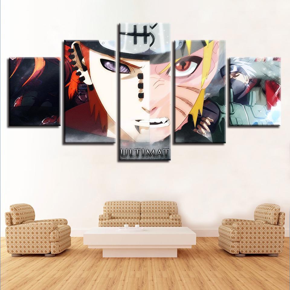Naruto Character  Anime Canvas Wall Art