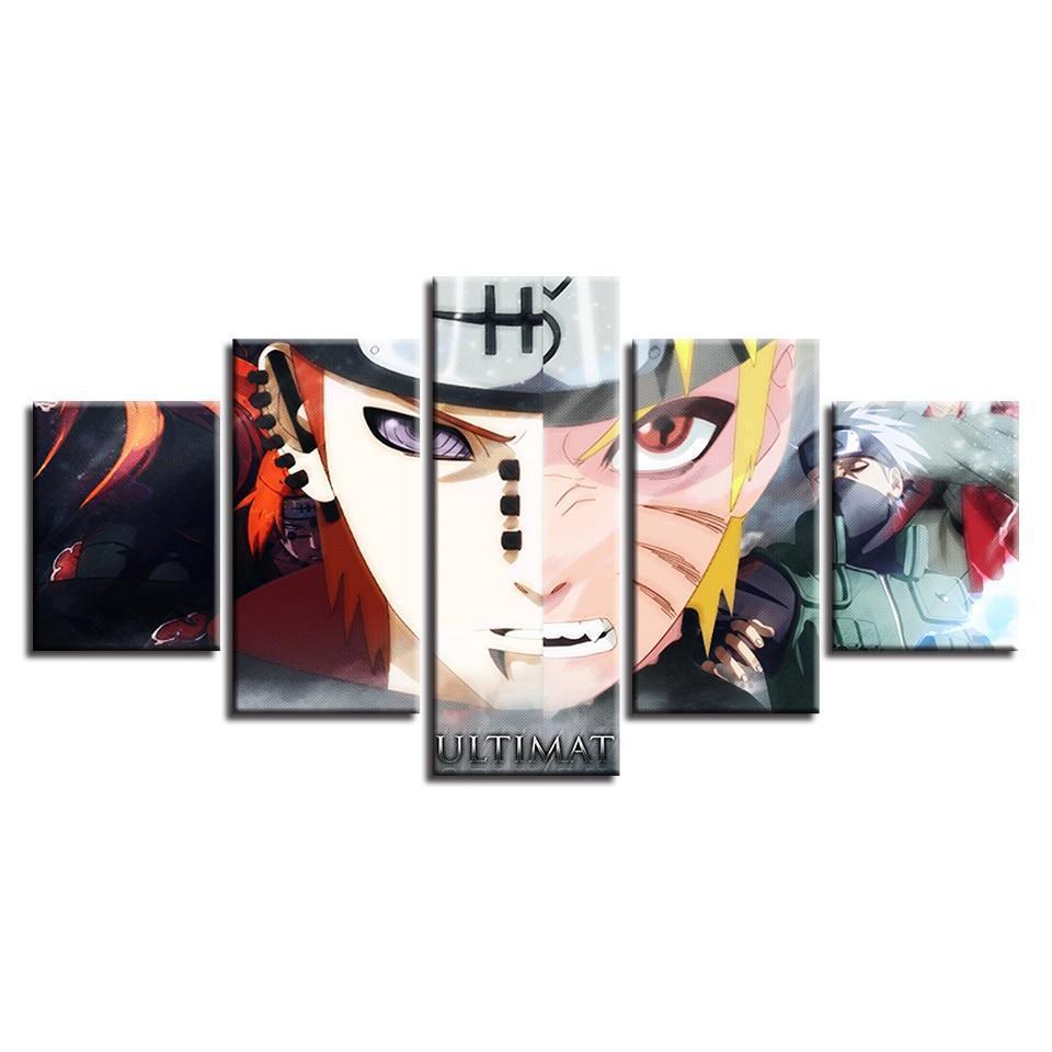 Naruto Character  Anime Canvas Wall Art