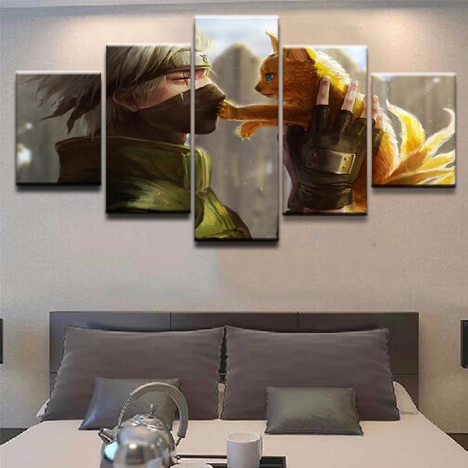Naruto Character Poster  Anime Canvas Wall Art