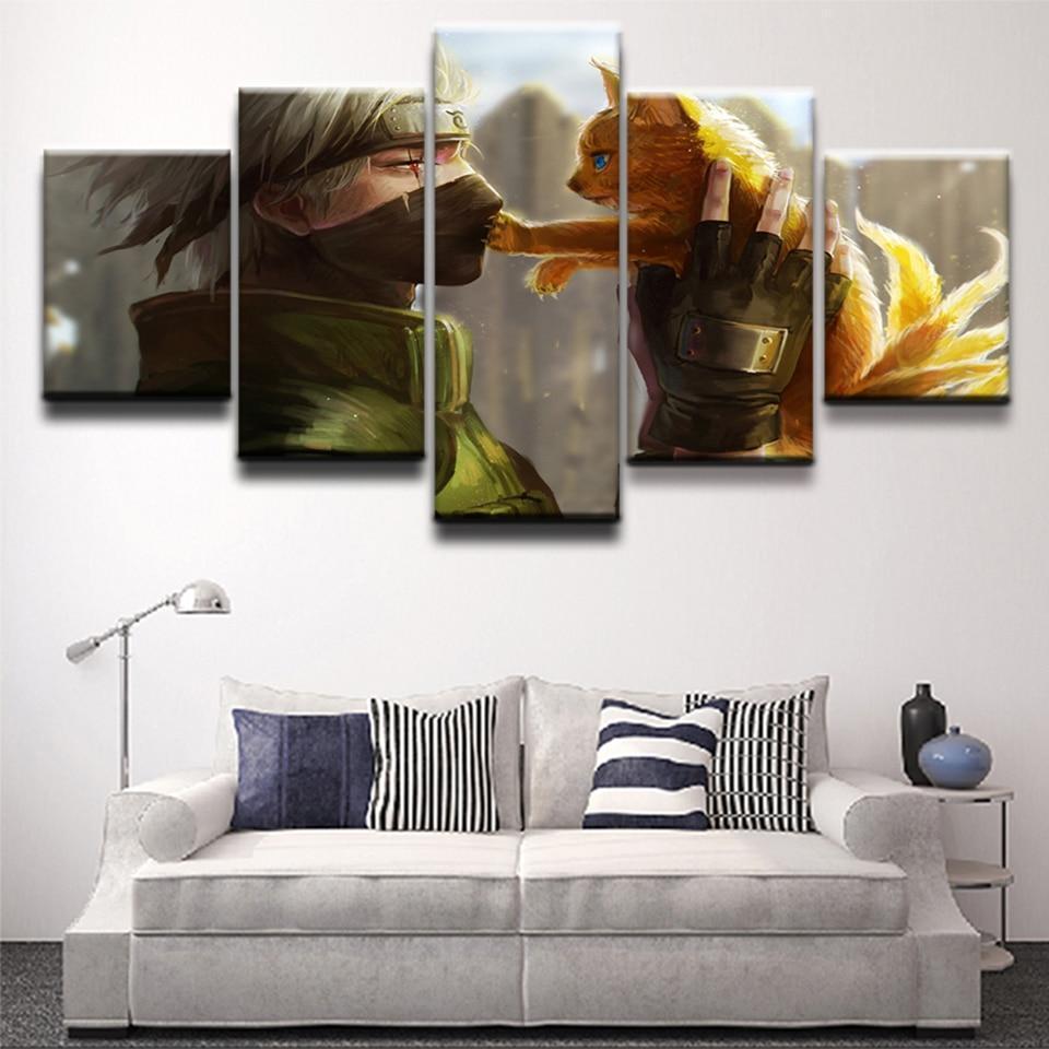 Naruto Character Poster  Anime Canvas Wall Art