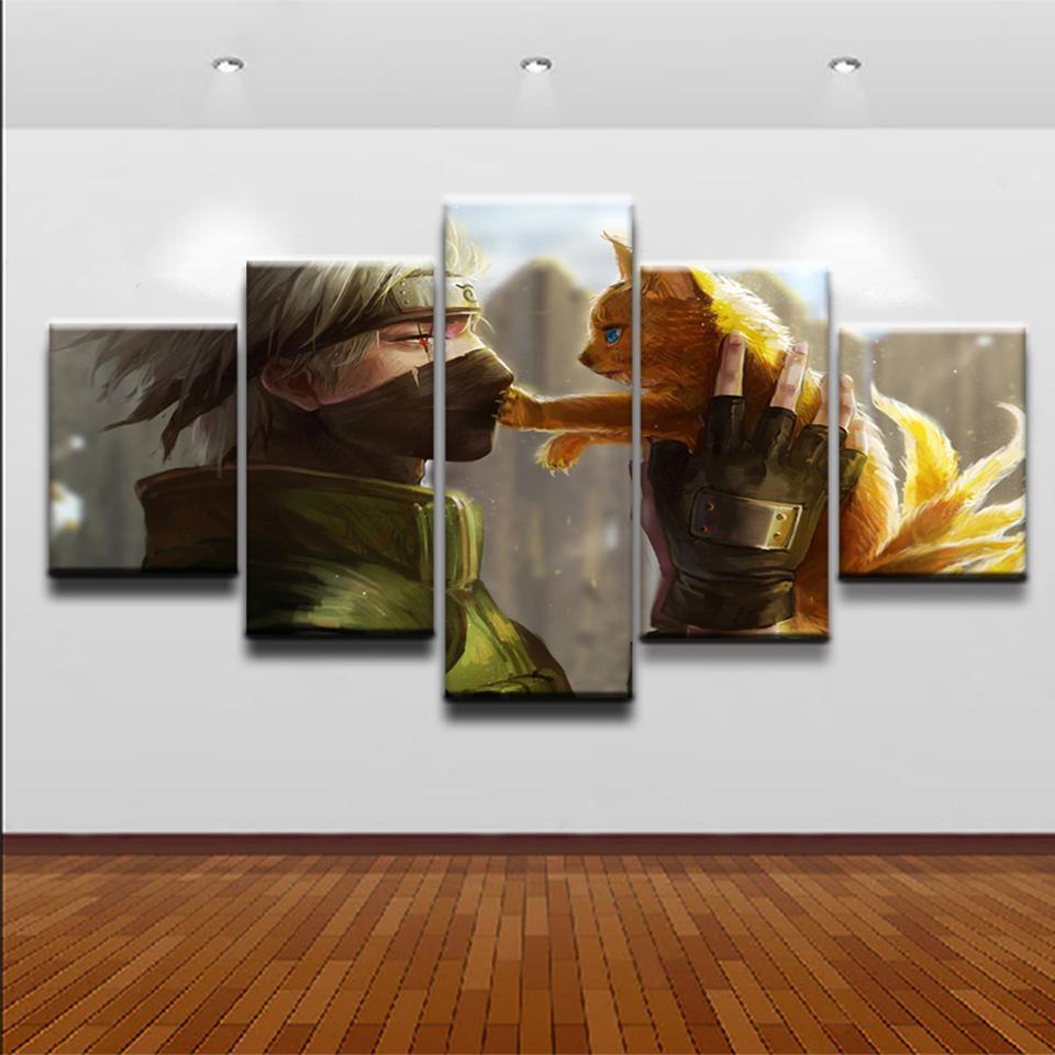 Naruto Character Poster  Anime Canvas Wall Art