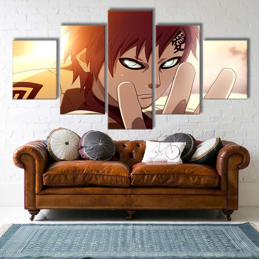 Naruto : Gaara Anime Canvas Wall Art