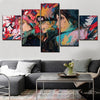 Naruto Graffiti Naruto Uzumaki Sakura Haruno Sasuke Uchiha  Anime Canvas Wall Art