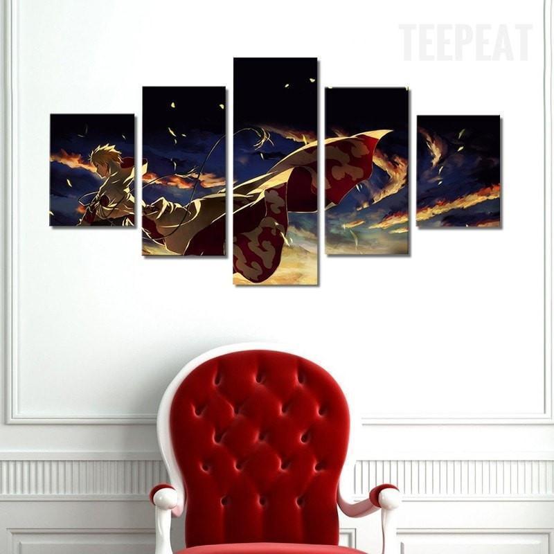 Naruto Hokage : Sage Mode Anime Canvas Wall Art